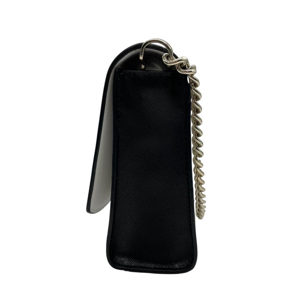 Used Kate SpadeHandbag beige/white PVC Women