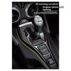 Precise Dry Carbon Fiber Trim Cover For Camaro 2016-2023 Car AT Gear Shift Panel Cover Parts
