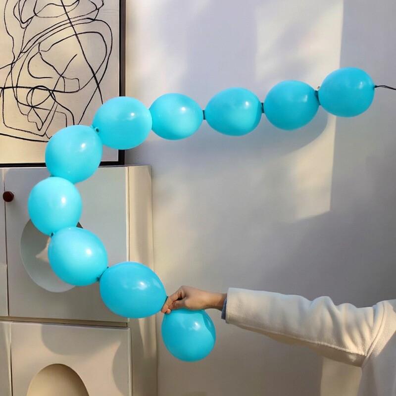 6-inch Thickened Woven String Balloons for Party & Classroom Decorations