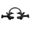 Black Dental Cheek Retractor C Shape Mouth Opener Professional Mouth Opener Retractors