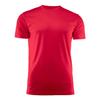 Męski T-shirt Run Active Printer RED