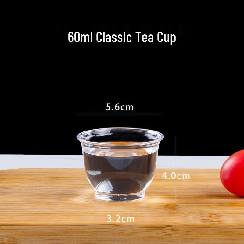 Transparent Disposable Tasting & Serving Cups