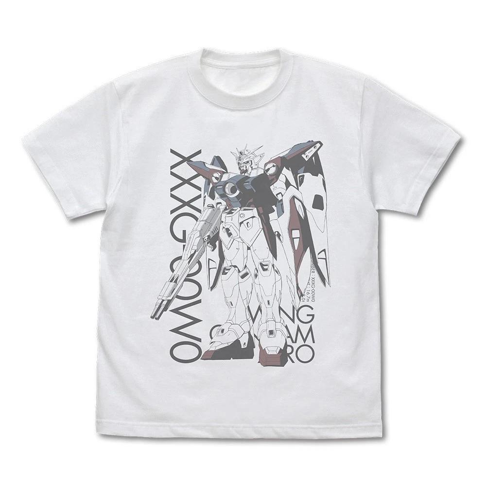 Mobile Suit Gundam Wing Xxxg00w0 Wing Gundam Zero TShirt White Pre M