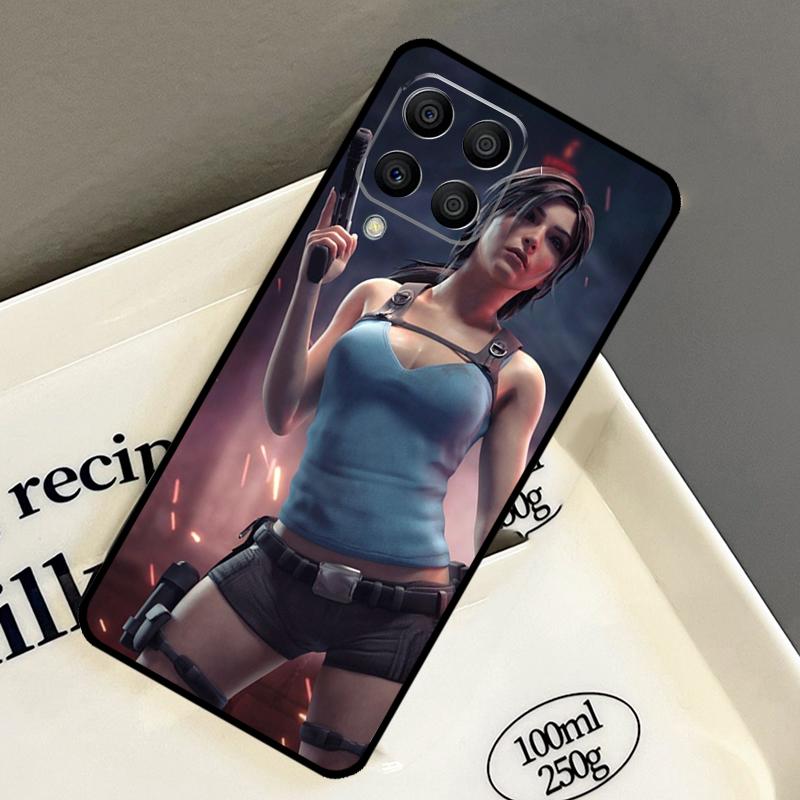 Lara Croft Tomb Raider Case For Samsung Galaxy M15 M55 M12 M13 M14 M54 M23 M16 M11 M21 M31 M20 M34 M52 M32 M36 M56