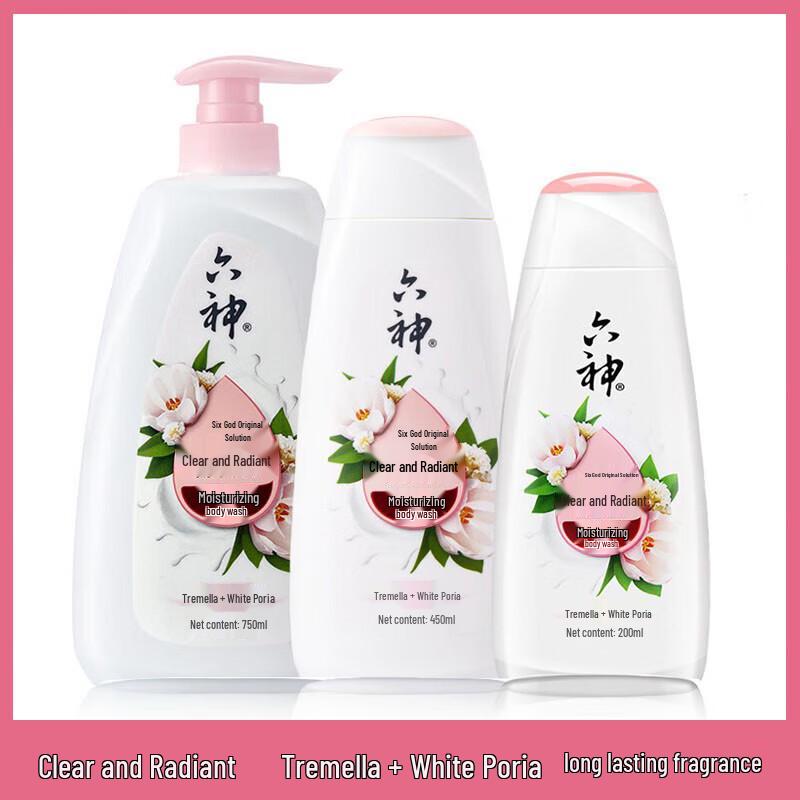 Six God Clear & Moisturizing Shower Gel