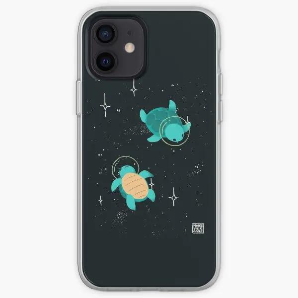 

Space Turtles Iphone Tough Case Phone Case Customizable for iPhone X XS XR Max 6 6S 7 8 Plus 11 12 13 14 Pro Max Mini Soft iPhone 12 Pro