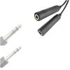 Professional U174/U Helicopter Headset Converter Cable Cord for Double Plugs Aviation Interfaces Tactical Communication