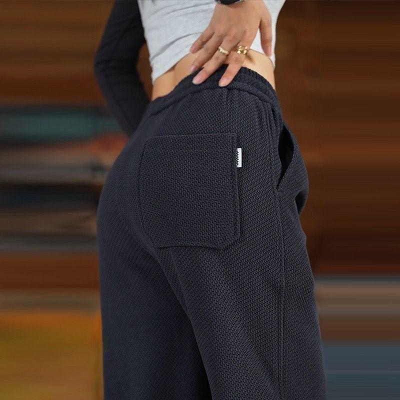 Thickened new casual pants men's autumn and winter twill-knitted casual trousers drape men's casual trousers