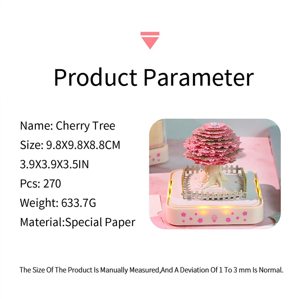 Zeitstück Kalender 2026 Schreibtischkalender mit LED-Licht 3D Memo-Blöcke Kalender Papierschnitzkunst Memo-Block Notizblock Geschenk für Freunde