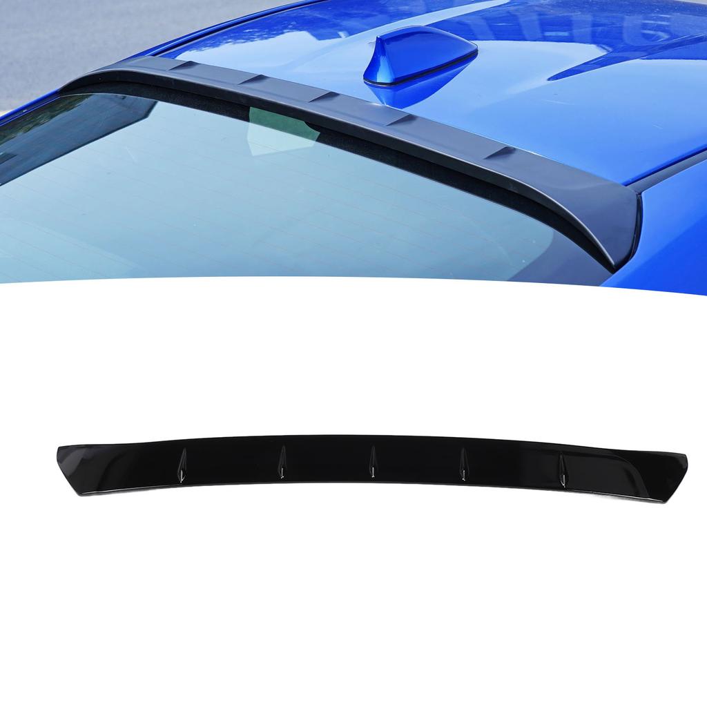 Rear Window Roof Spoiler Glossy Black Improved Aerodynamics Window Top Visor Deflector Trim for BRZ ZD8 2021 to 2024