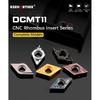 10pcs DCMT11 Carbide Insert DCMT11T304 DCMT11T308 External Turning Tool Diamond DCMT CNC Blade Cutter Lathe For SDJCR/L
