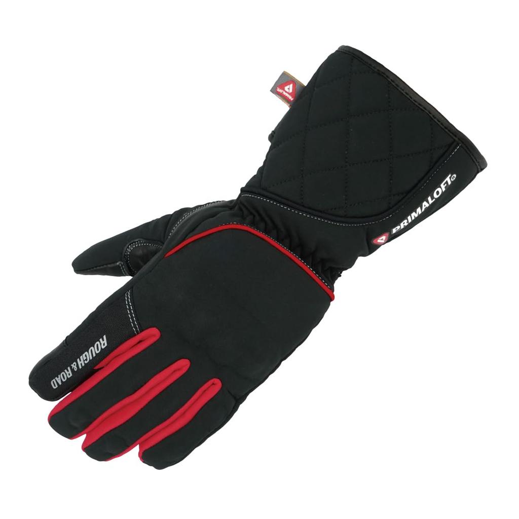 Rough Road PrimaLoft CK Winter Gloves for Size RR8660RD4 & Motorcycles, Red, LL,