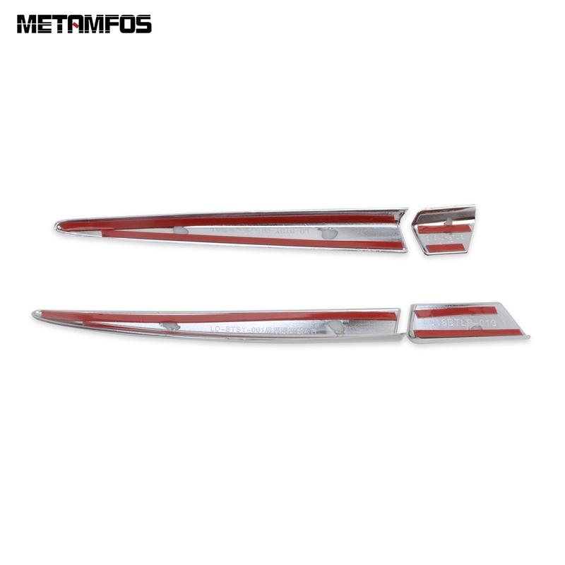 Rearview Mirror Strip For Honda Civic Sedan 2016- Chrome Side Wing Mirror Molding Trim Exterior Accessories Car Styling