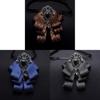 Geometric Style Unisex Collar Flower With Satin Material For Summer
