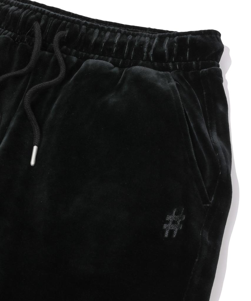 Vintril Women'S Velour Bootcut Sweatpants (Black)