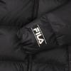 New FILA Down Jackets Unisex Black FS2DJF4111X-BLK