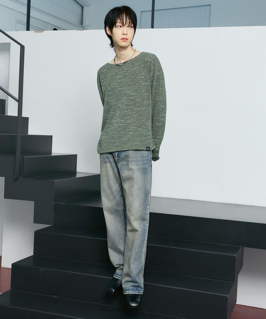 LXT Soft Crop Knit Long Sleeve [Khaki]