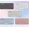 Logitech Stilvolle Serie K390 Kabellose Bluetooth-Tastatur Ultradünn Tragbar Neues Upgrade Weiß 79 Tasten