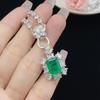 Sace Gems Classic Copper Alloy Zircon Ring Earrings Pendant Necklace Jewelry Sets Wedding Party Gifts
