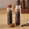 Coffee Bean Sorting Test Tube Glass Display Rack To Store Coffee Beans for Coffee Shop Space-Saving Display