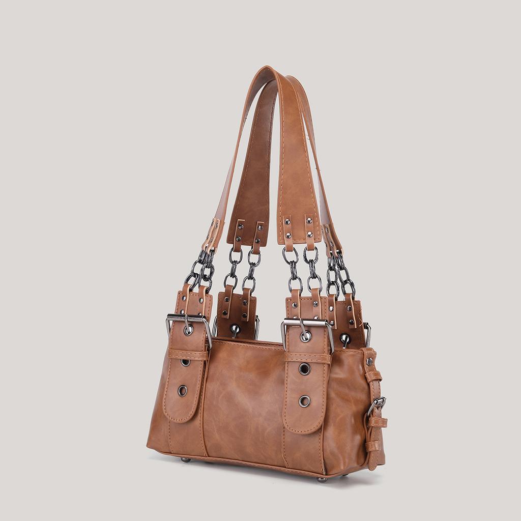 Truck Bag with Large Capacity, Single-shoulder, Underarm Waste Cloth Wind Protection Handbag