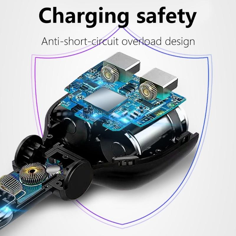 12V/24V 120W Vehicles Lighter Socket Double USB Port Quick Charging Car Charger Splitter Adapter with Blue LED Display