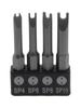 Special-shaped Screwdriver 50mm U-Y-Type Thiangle Three points Screwdriver Bit