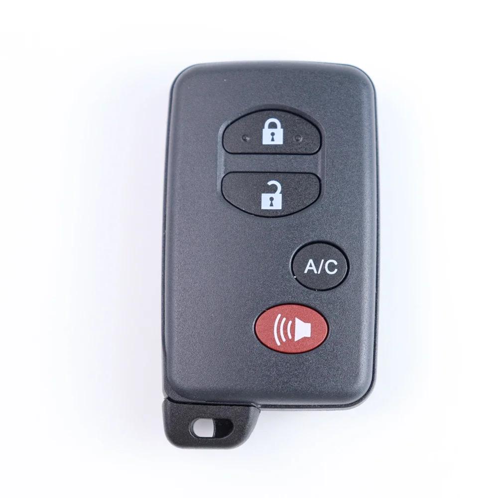 For Toyota Land Cruiser Prado Camry Crown Majesta Highlander Kluger Mark X Subaru Foreste Xv Car Key Fob Case Shell Housing