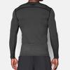 Under Armour Mens HeatGear Compression Sports Training Top Men Tops Charcoal-Grey 1265650-090