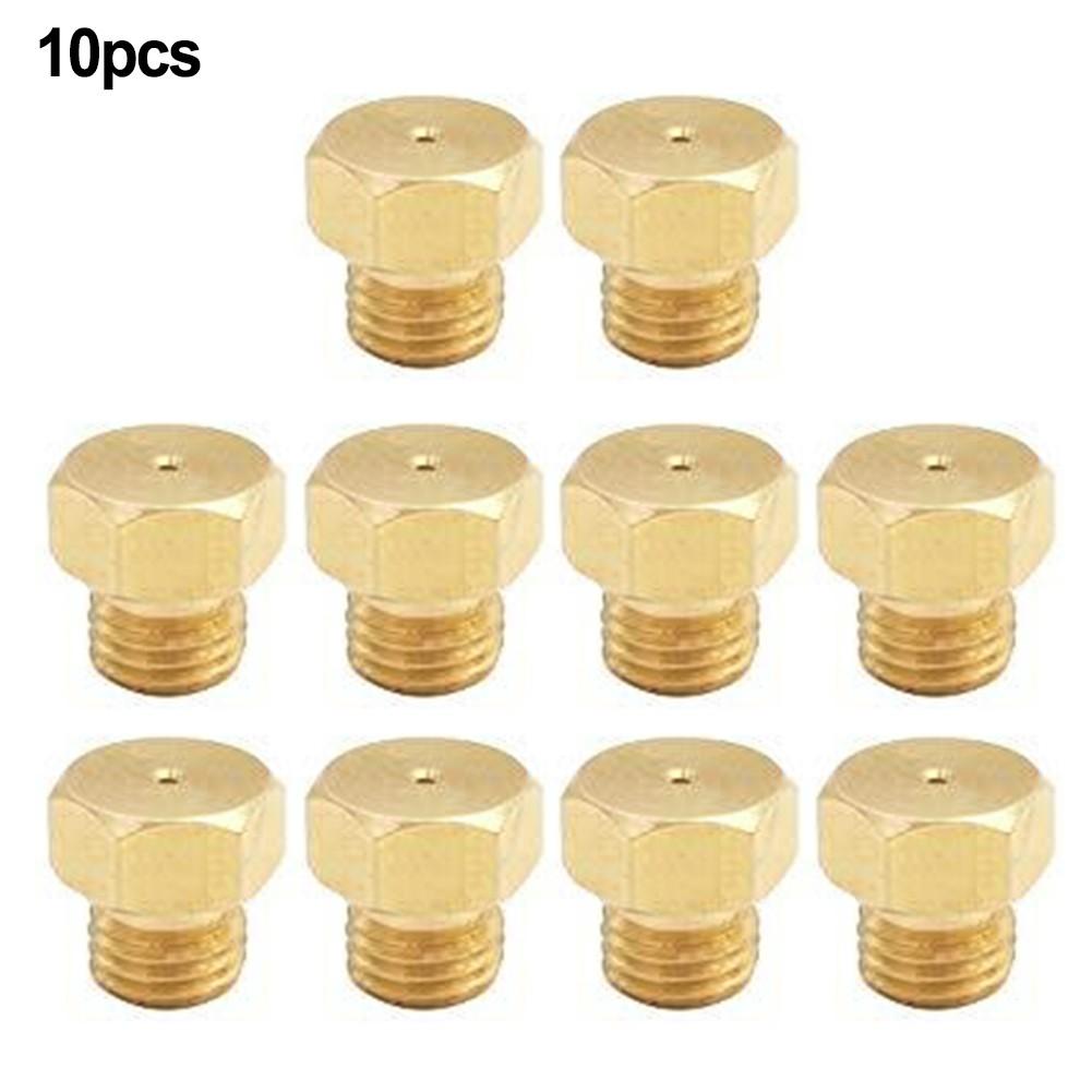 For Outdoor Cooking Propane Nozzle Set with Brass Construction 10 or 20 Pack