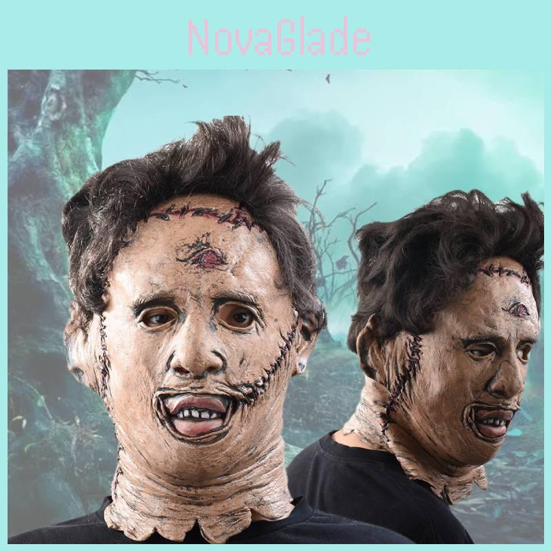 Scary Chainsaw Killer Realistic Latex Horror Perfect For Halloween Events
