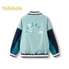 Balabala Boys' Baseball Collar Down Jacket