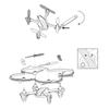 4 Or 20Pcs 55Mm Long Propeller For Hubsan X4 H107 H107C H107D Quadcopter (2/10Pair)