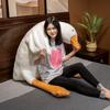 50-190Cm Giant Size Fluffy Goose Plush Sleep Pillow Cute Animal Stuffed Swan Duck Plushies Dolls Kids Birthday Gift Filling Toys
