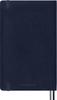 Moleskine Caiet Clasic Caiet Extins Copertă Moale Simplu Mărime Mare lat x 21cm Albastru Safir QP618EXPB20 (400 de pagini) (13 cm lungime)