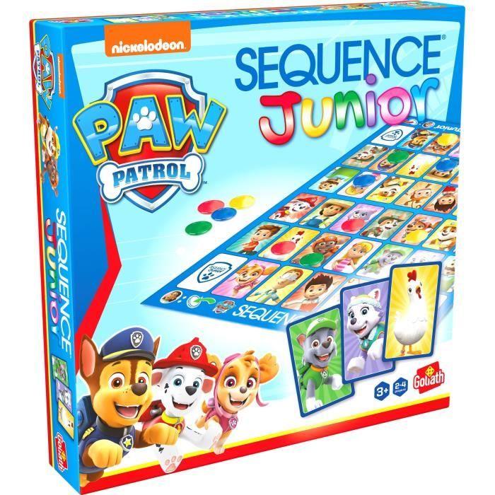 Board game - GOLIATH - Sequence Junior Paw Patrol - Family game from 3 years old