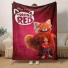 1 Stück, Disney Pixar Rot, Rotts Decke Perfekt für Wohnkultur, Sofabezug, Außenbereich, Reisen, Camping
