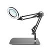 LED Magnifying Desk Lamp for Welding, Tattooing, Nail Care, and Eye Protection