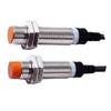 HePu L-Shaped Cylindrical Inductive Proximity Sensor, M8/M12/M18/M30, Normally Open, NPN, Metal.