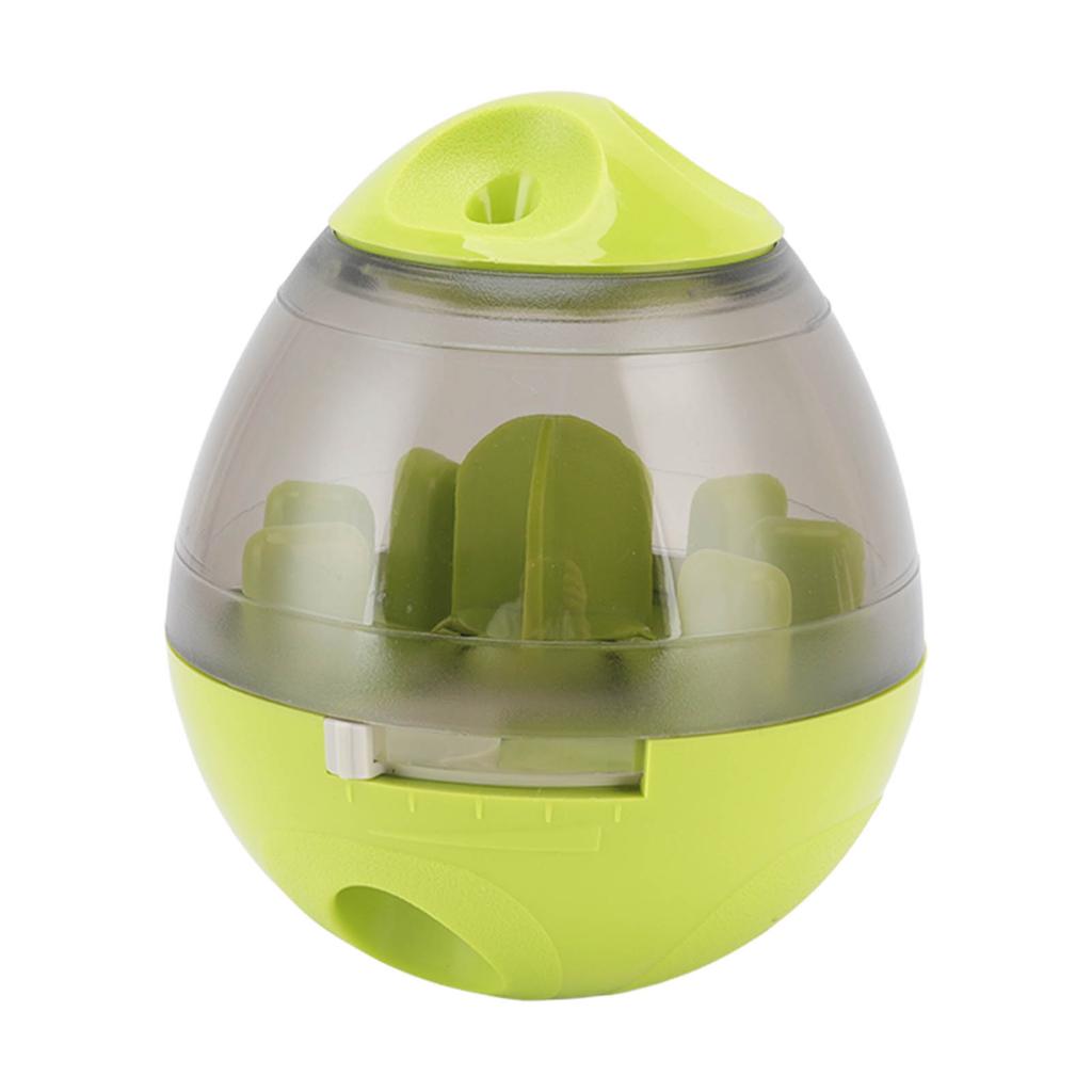 Pet Food Dispensing Ball Interactive Memory Training Dog Slow Feeder Puzzle Toy for Puppy Cat Light Green
