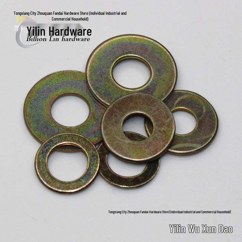 Galvanized Metal Flat Washer Spacer for Furniture Hardware and Connectors