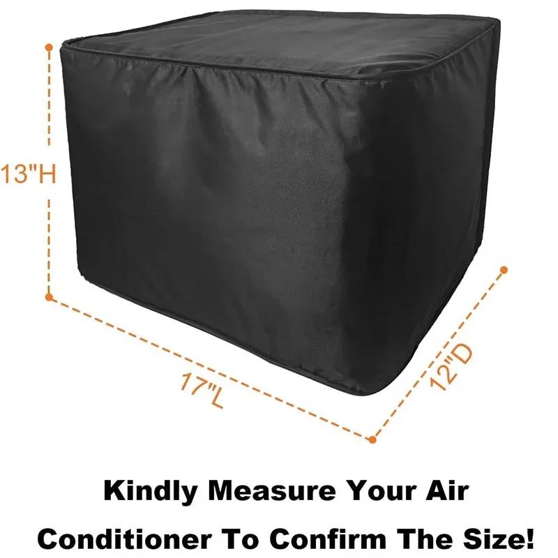 

Outdoor Air Conditioner Cover Waterproof Aluminum Foil Outside Window Air Anti-Dust Sunproof Air Conditioner Main Unit Cover New