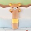 Rilakkuma Cylindrical Bolster Pillow - Plush Toy for Kids, No Shedding, Perfect Birthday Gift