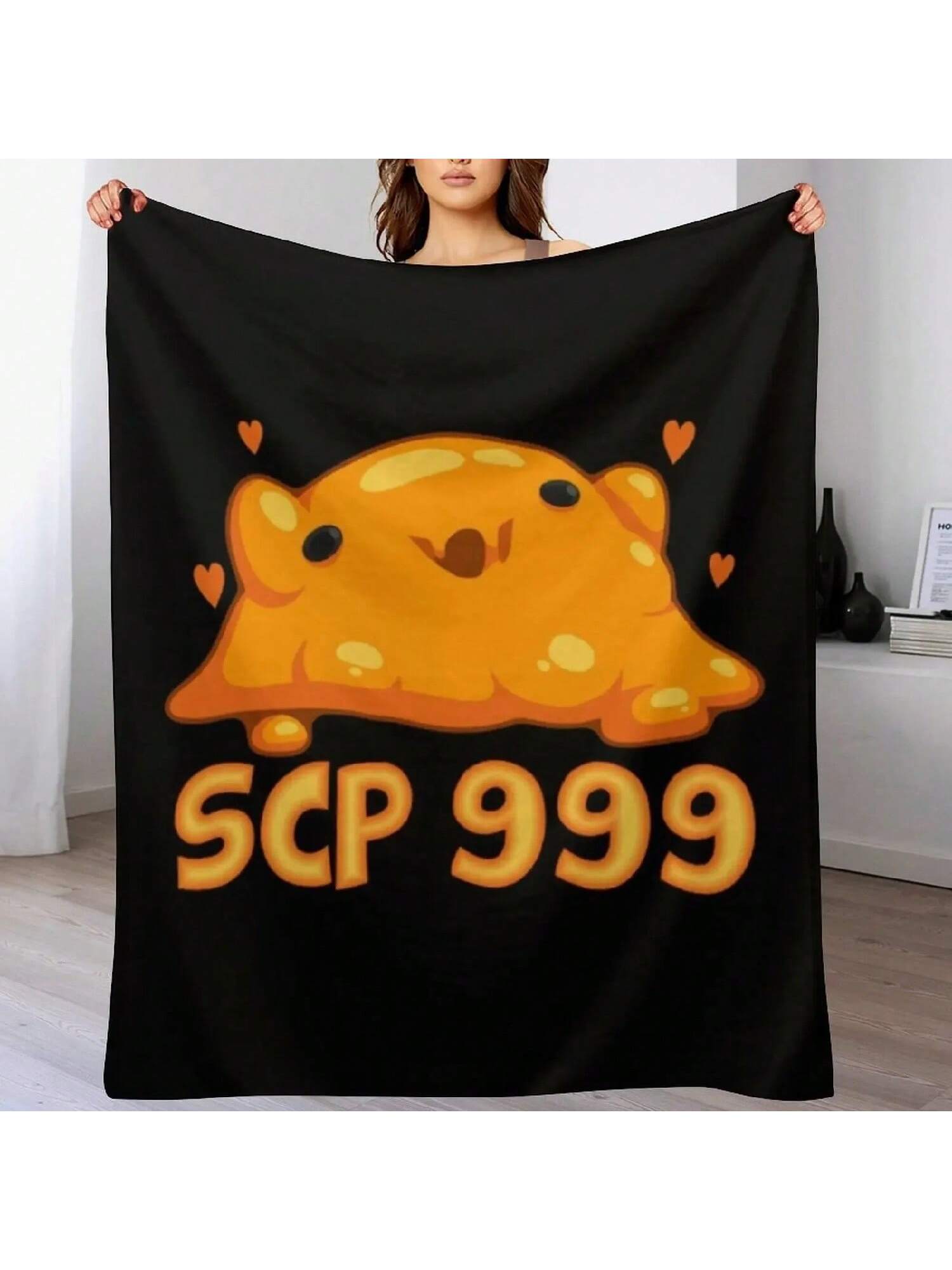 Scp 999 T-ShirtScp 999 Throw Blanket Cute Plaid Heavy To Sleep Sofa Quilt Decoratives Blankets S разноцветный