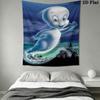 Bear Wall Tapestry Aesthetic Wall Hanging Printed Fabric Blanket Decorative Tapestries for Bedroom Living Room Home Decor