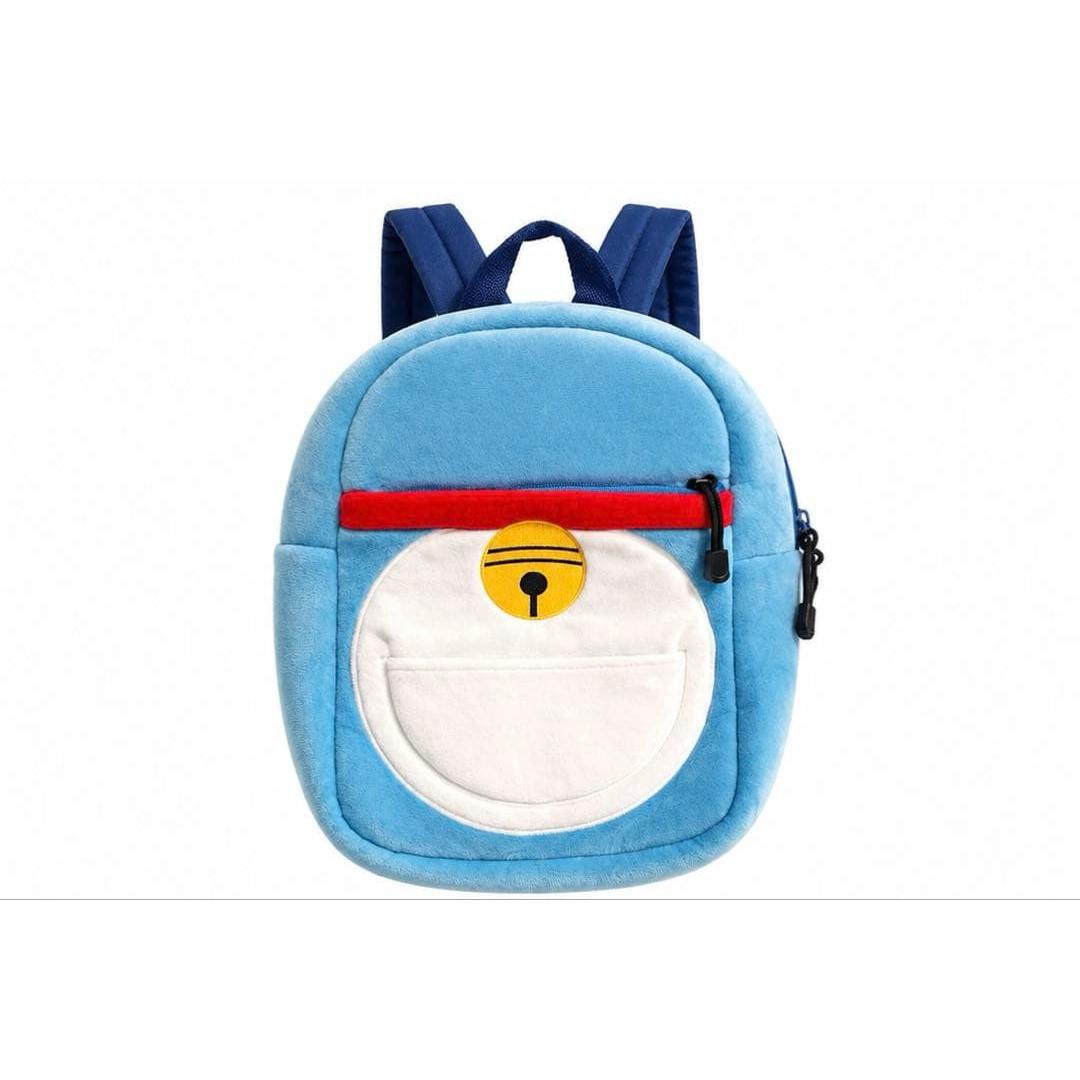 Doraemon Backpack Kids Mini Backpack Plush Backpack for Children Blue