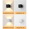 Aluminum LED Wall Lamp Outdoor Waterproof IP65 Interior Wall Light 12W24W Porch Garden Lights Living Room Street Stairs Lighting