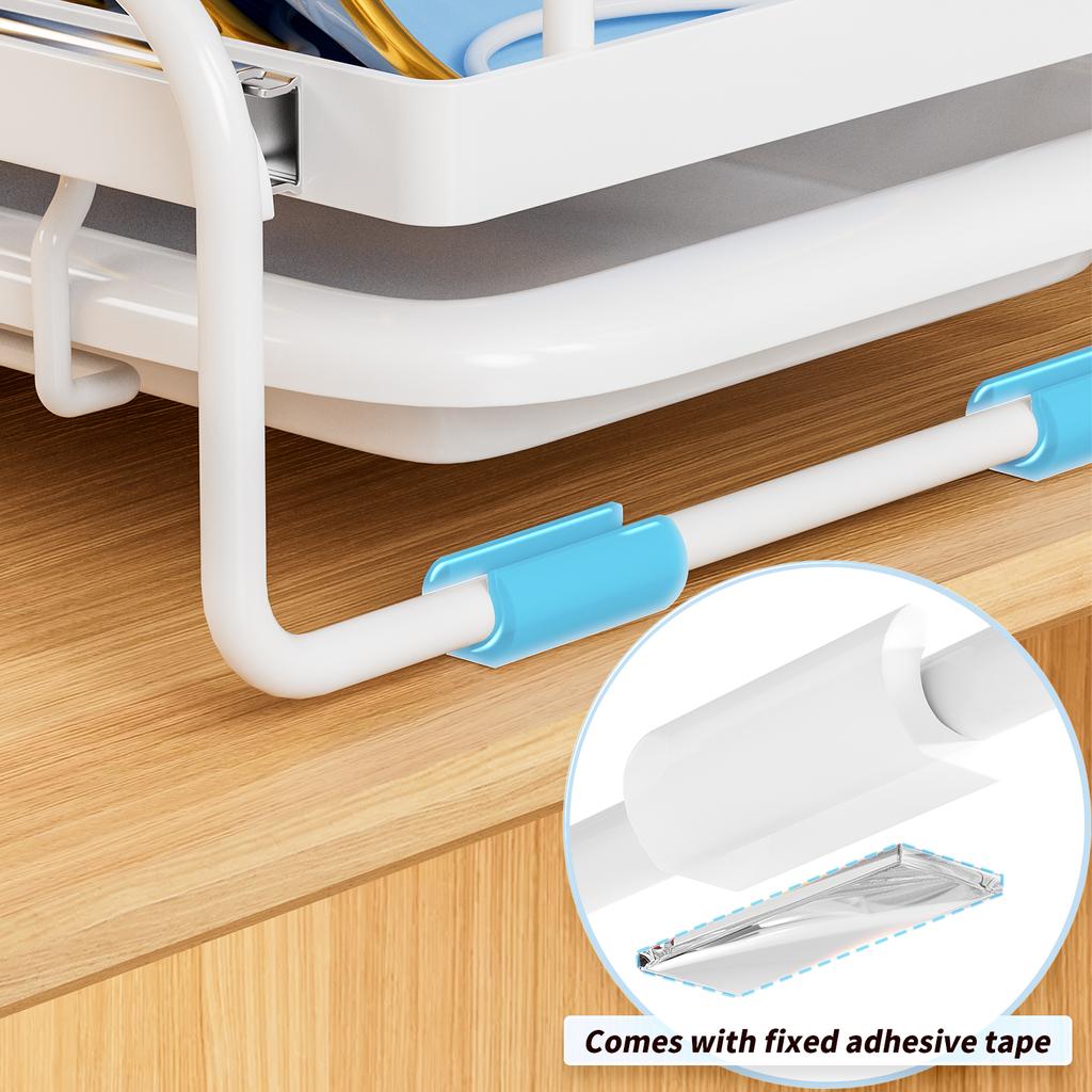 Pull Out Kitchen Storage Rack Cabinet Sliding Organizer Drawer Storage Tray Seasoning Bottle Storage Basket Kitchen Organizer