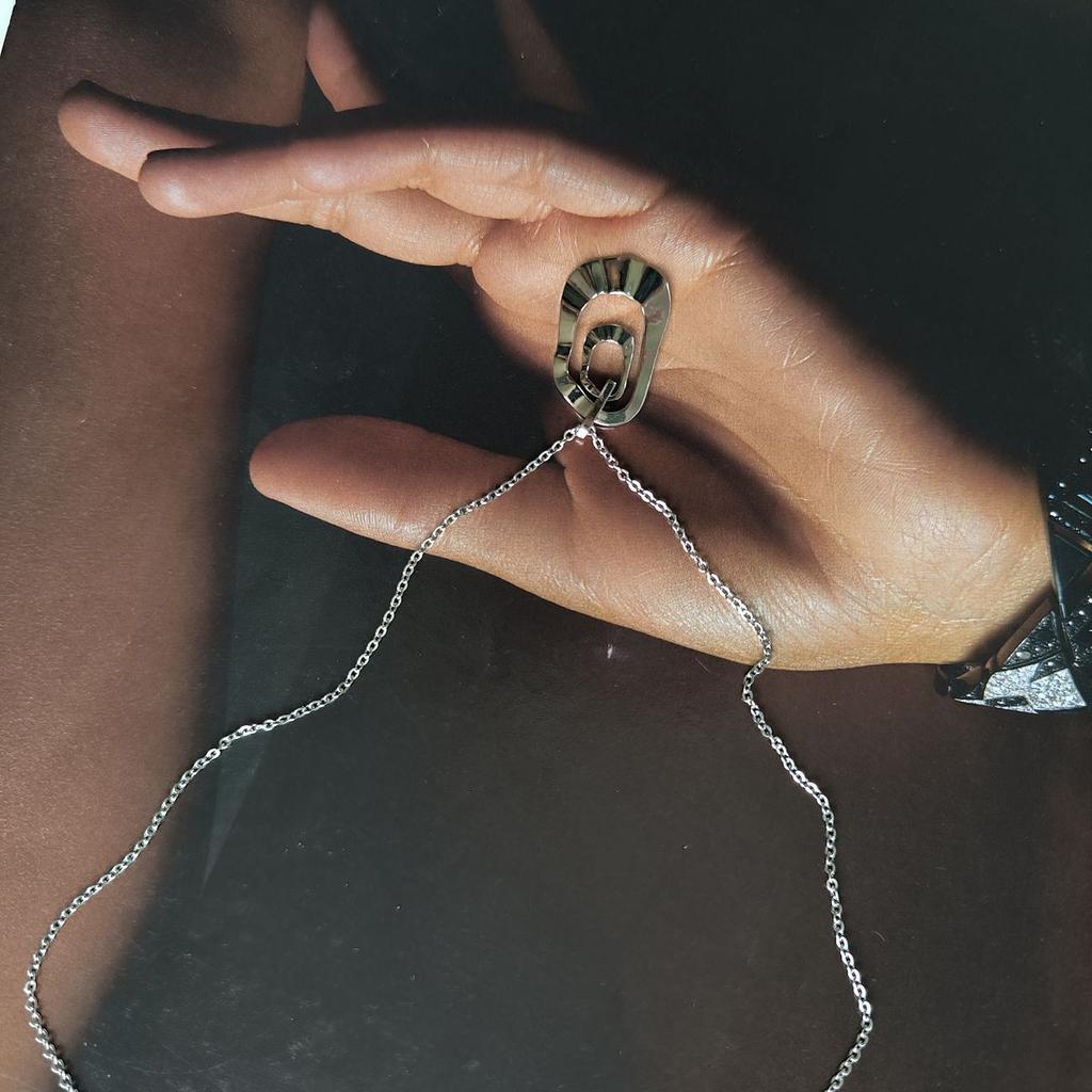 Silberne Halskette ohne Steine, Produktgewicht 4,16 g (2191988)