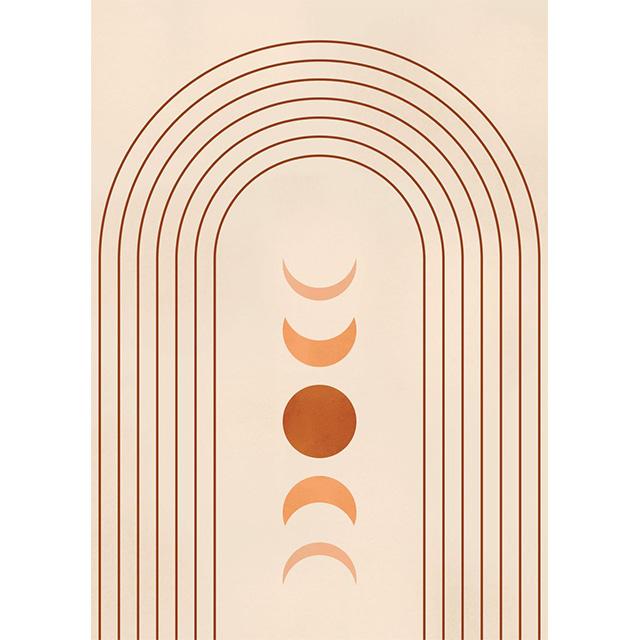 Abstract Boho Celestial Collection Prints Poster Canvas Painting Modern Wall Art Picture For Living Room Bedroom Home Decoration